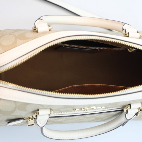 Coach Signature Rowan Satchel Crossbody - Picture 3 of 4